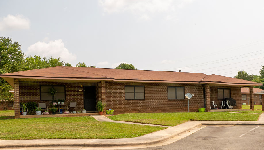 public housing home in Graham