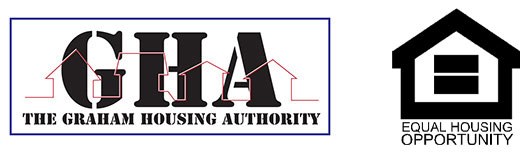 Graham Housing Authority and Equal Housing Opportunity logos